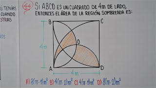 ÁREAS DE REGIONES SOMBREADAS  RAZONAMIENTO MATEMÁTICO [upl. by Nadaha]