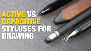 Active vs Capacitive Styluses for Drawing [upl. by Leber52]