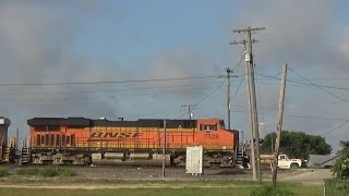 BNSF 7528 North Non Raised Letter 1 Piece 1L K4HL [upl. by Obola]