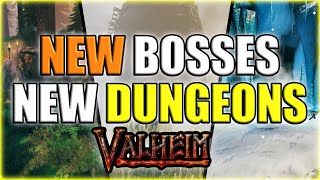 UPDATE New Mini Bosses  Locations and How To Beat  Valheim [upl. by Zolnay]