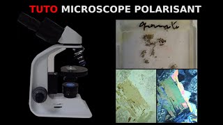 Tutoriel microscope polarisant Lame mince de granite Hervé Kempf SVT Lycée de lElorn [upl. by Eliott208]