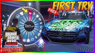 NEW HOW TO WIN THE PODIUM CAR EVERY SINGLE TIME IN GTA 5 ONLINE 2024 PODIUM WHEEL GLITCH [upl. by Arrekahs]