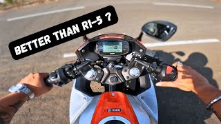 2024 New Gixxer Sf 150 BS6  First Ride Review  POWER PERFORMANCE  Better than R15 V4 or Fz [upl. by Mathre]