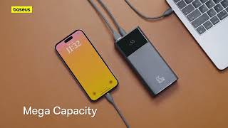 Pin sạc dự phòng OSBaseus StarLord Digital Display Fast Charging Power Bank max 65w  chubevn [upl. by Enaffit770]