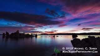 Mono Lake Ca Sunrise  Photography by Michael C Jensen [upl. by Esmeralda837]