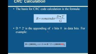 CRC Calculation with Professor Othon Voice [upl. by Haodnanehs]