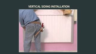 Vinyl Siding Installation Vertical Siding Installation Part 3 of 9 [upl. by Irep]