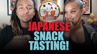 Japanese Snack Tasting [upl. by Eanal]