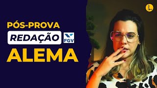 Pósprova redação ALEMA [upl. by Stanhope]