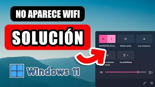 No Aparece Opción de WiFi en Windows 11✅SOLUCION [upl. by Furiya]