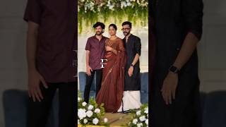 അപർണ ഇനി അർജുന് സ്വന്തം 🥰 Arjyou Aparna wedding reception arjyou wedding reception youtuber [upl. by Anitsim]