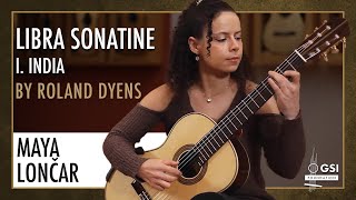 Maya Lončar plays Roland Dyens quotLibra Sonatine I Indiaquot on a 2024 German Vazquez Rubio quotHauserquot [upl. by Nnoryt]