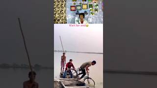 Ye Bhai paani me cycle chalayenge 😂 comedy funny shorts [upl. by Olli340]