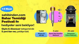 sahibindencom Bahar Temizliği Festivali başladı [upl. by Joelle]