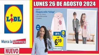 BAZAR LIDL  Catálogo LIDL  LIDL FOLLETO  Bazar  LIDL 26 DE AGOSTO 2024  lidl 🛒😎 [upl. by Lladnek951]