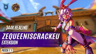 344K HEALING ZeQueenIsCrackEu REI PALADINS COMPETITIVE DIAMOND EXTENSION [upl. by Domineca701]