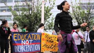 Chicago Marches Against the SchooltoPrison Pipeline [upl. by Vicki]