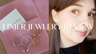 Linjer Jewelry Review  Sustainable Gold amp Silver Everyday Jewelry AD [upl. by Kapoor]