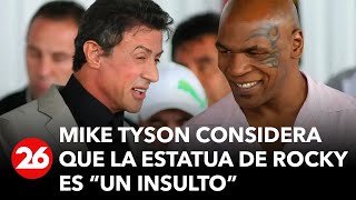 Para Mike Tyson  la estatua de Rocky en Filadelfia es quotun insultoquot [upl. by Amery659]