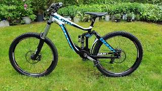 Giant glory downhill bike 80 maestro mtb review [upl. by Tankoos490]