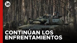 Continúan los enfrentamientos entre Rusia y Ucrania en Kursk [upl. by Nalla]