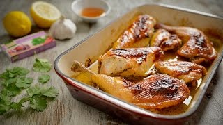 Frango no Forno com Limão e Coentros  Receitas com Frango  Knorr [upl. by Lepine]