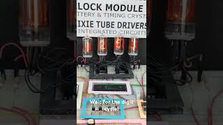 Nixie Tube Clock Demonstration [upl. by Breen]