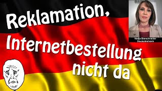 Brief B1 DTZ Reklamation Beschwerde [upl. by Euqina62]