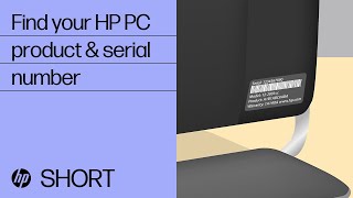 Find your HP computer product amp serial number  HP Support [upl. by Sheelah]