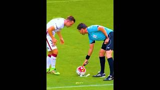 Players Vs Referee 😂 shorts [upl. by Burg98]