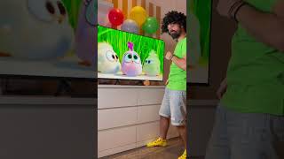 Crazy Angry Birds funny angrybird comedy angrybirdsmovie shorts sonic [upl. by Agueda]