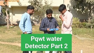 Pqwt s 500 Underground water detector training second part [upl. by Purpura]