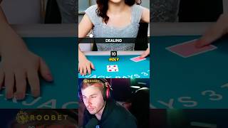 THE LUCKIEST PLAY EVER🤯 highlights blackjack xposed casino [upl. by Sturges]