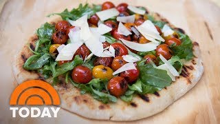 3 Flatbread Pizzas That Are Quick And Easy To Make And Healthy Too  TODAY [upl. by Ada32]