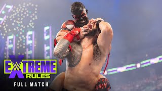 FULL MATCH Reigns vs Bálor — Universal Title Extreme Rules Match WWE Extreme Rules 2021 [upl. by Chrissie]