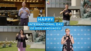 International Day of Sign Languages [upl. by Beverle]