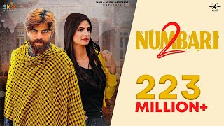 2 Numbari Official Video Masoom Sharma  Manisha Sharma  Sweta Chauhan  New Haryanvi Songs 2021 [upl. by Airdnaz]