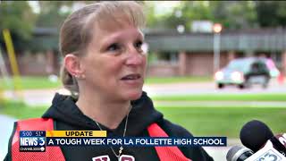 La Follette High School increases security for homecoming game dance [upl. by Demetris]