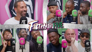 RIO FERDINAND JOINS FILTHY TO TALK DAVID BECKHAM ROY KEANE GERARD PIQUE amp MORE  FILTHY  FIVE [upl. by Nylirak]