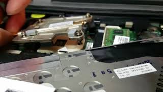 HP Probook 6550b  changing CPU thermal paste the easy way [upl. by Yziar]