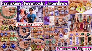 Latest Designer AD amp Swarovski Jewellery Collection 2024  Premium New Celebrity Jewellery Designs [upl. by Enywad]