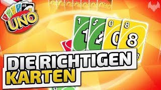 Die richtigen Karten  ♠ UNO ♠  Deutsch German  Dhalucard [upl. by Saunder]