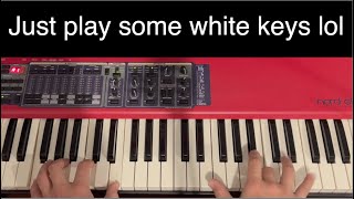 How to fake Jazz Piano skills [upl. by Anirroc668]