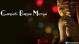 Ganpati bappa morya whatsapp status  Ganesh chaturthi whatsapp status Ganesh whatsapp status [upl. by Placido]