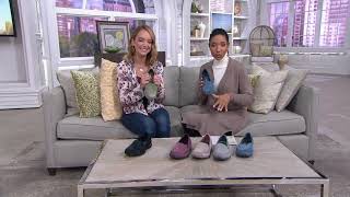 Skechers Relaxed Fit Suede SlipOn Shoes  Alumni on QVC [upl. by Raval]