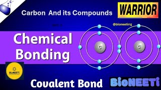 Carbon And Its Compounds  Covalent Bond CBSE NCERT Chemistry [upl. by Idnym]