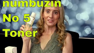 numbuzin Skincare  No5 Vitamin Boosting Essential Toner Review How to Use and Dupes [upl. by Walter267]