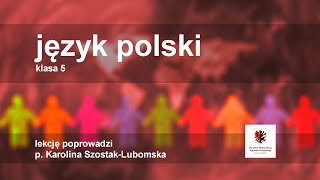 Język polski  klasa 5 SP Odmienne części mowy Liczebnik  powtórzenie [upl. by Enhpad]