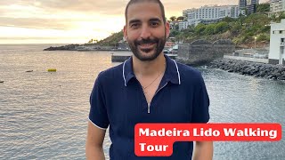 Funchal Lido Walking Tour in Madeira Island [upl. by Yuzik]