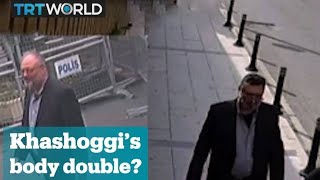 Khashoggis body double appears in footage CNN [upl. by Learrsi689]